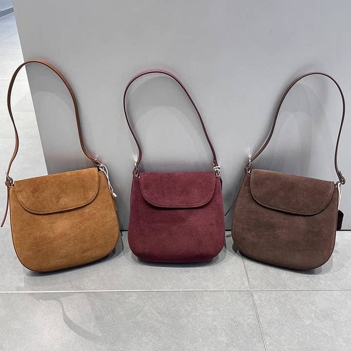 ACCITY - Wholesale Shoulder Bag - Women's - RETRO NICHE DEERSKIN BAG SHOULDER MESSENGER BAG_CWAB4112