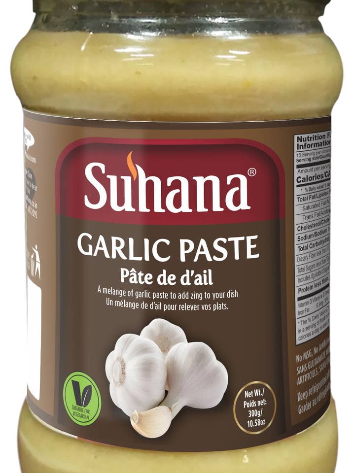 Suhana Garlic Paste for wholesale by Spice universe USA
