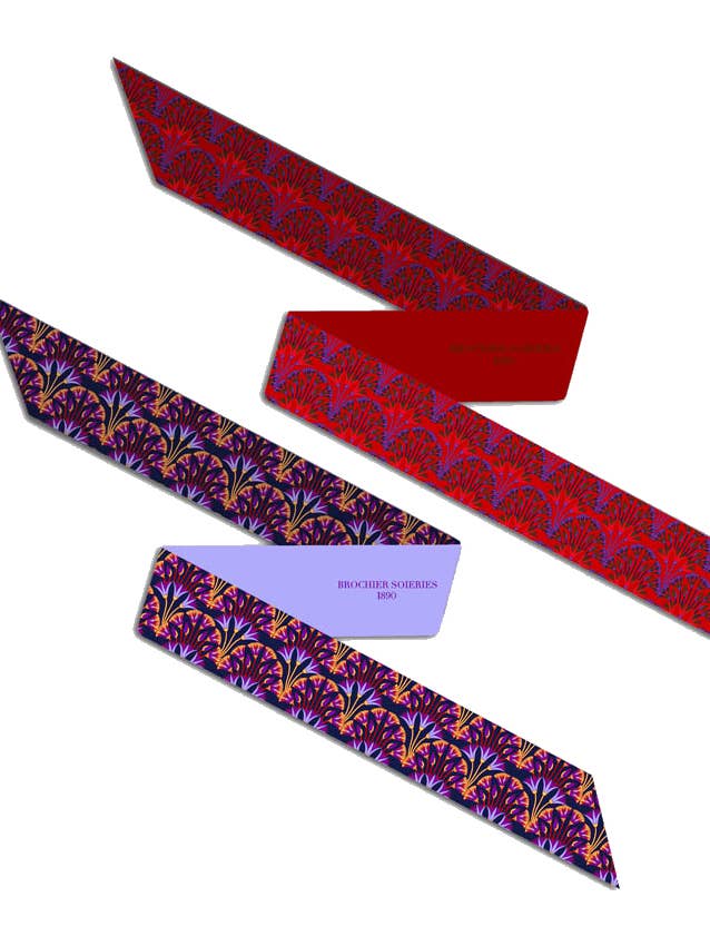 Silky Lotus and Papyrus for wholesale by Brochier Soieries