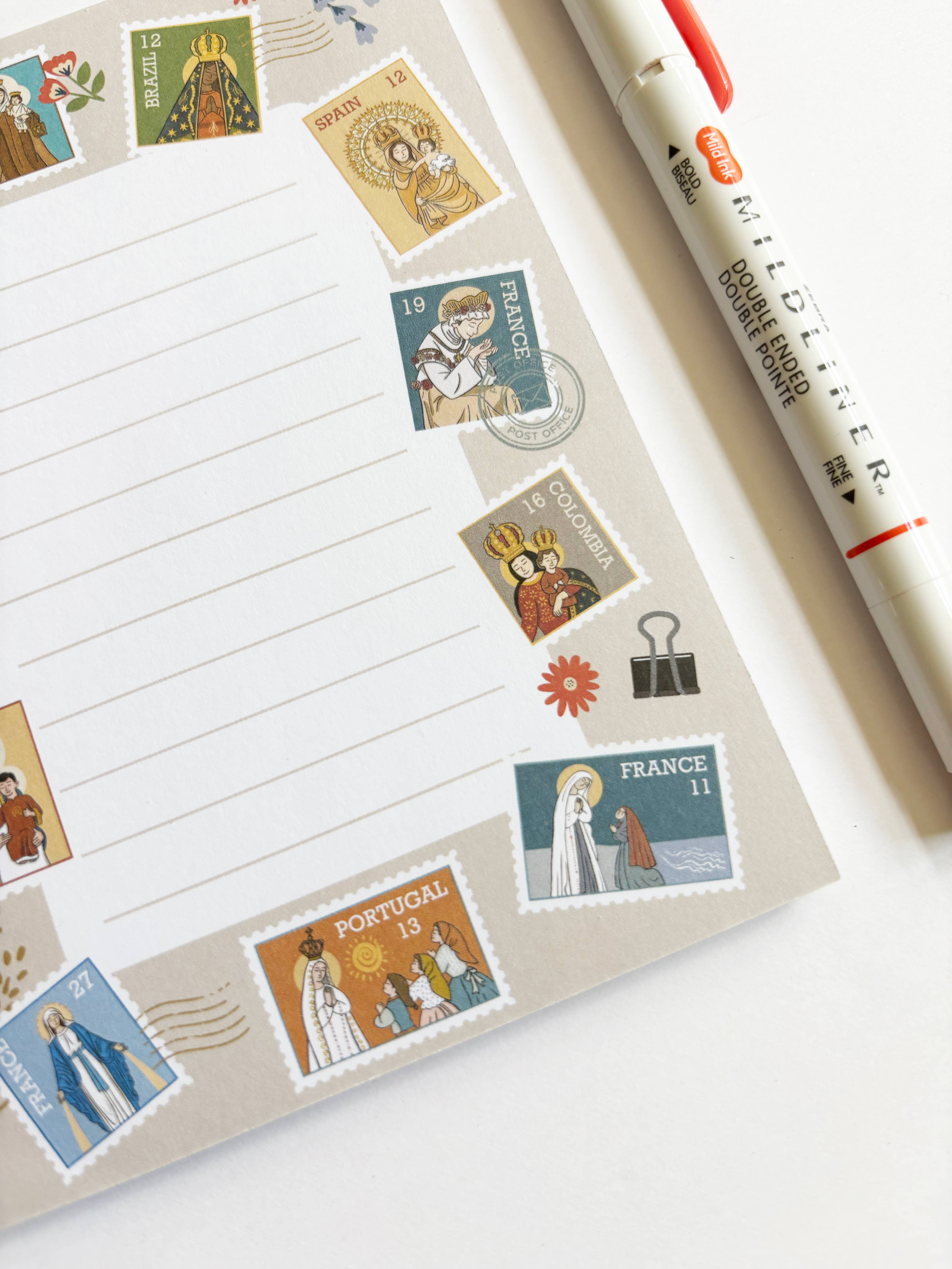 The Stump of Jesse - Wholesale Notepad - Ave Maria Post Notepad6