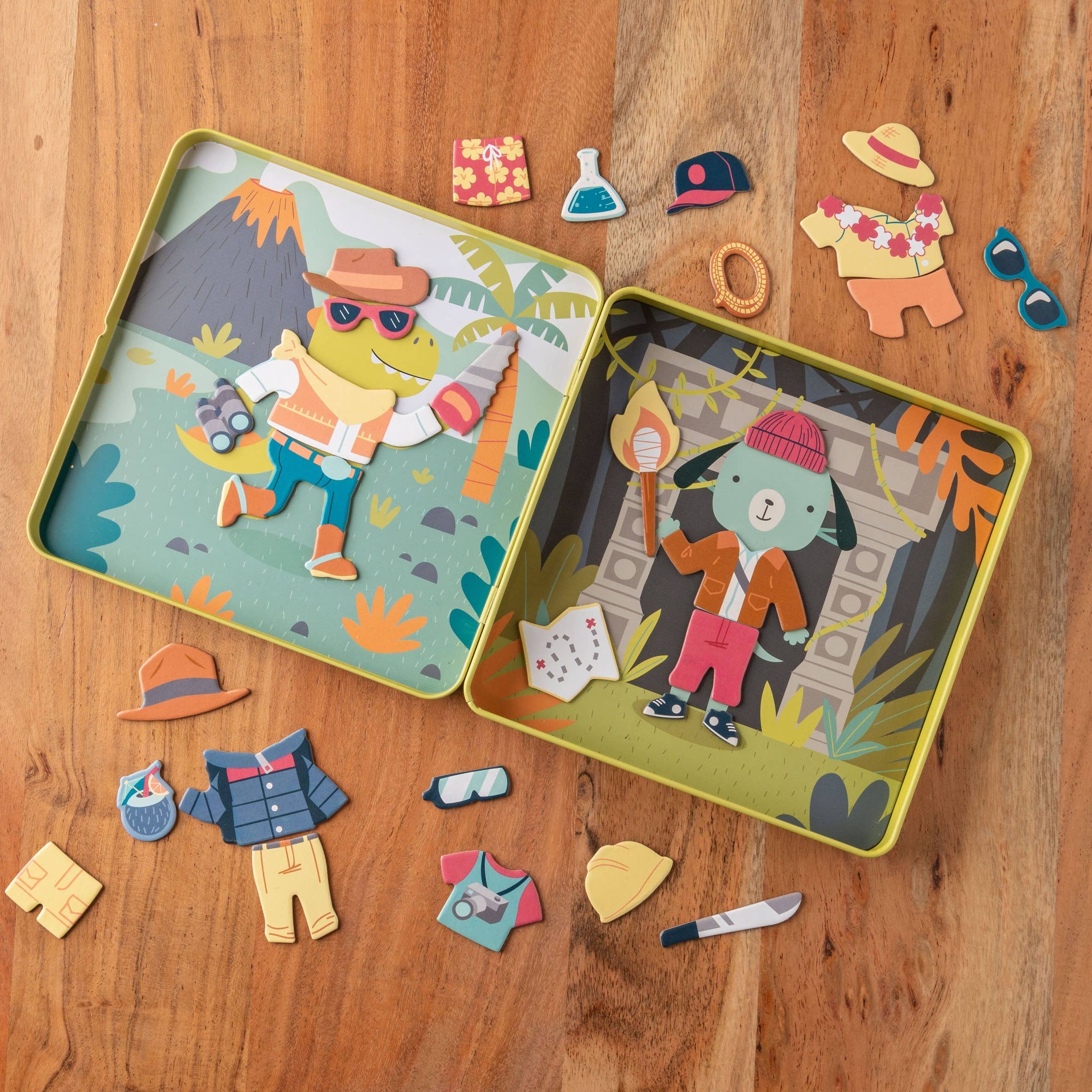 Stephen Joseph Gifts - Wholesale Toy Set - Kids - Travel Tin Magnetic Dress-Up12