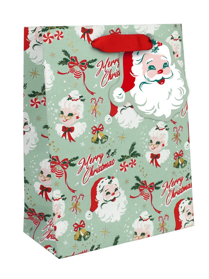 Mr & Mrs Claus Medium Gift Bag for wholesale by LoveVivid