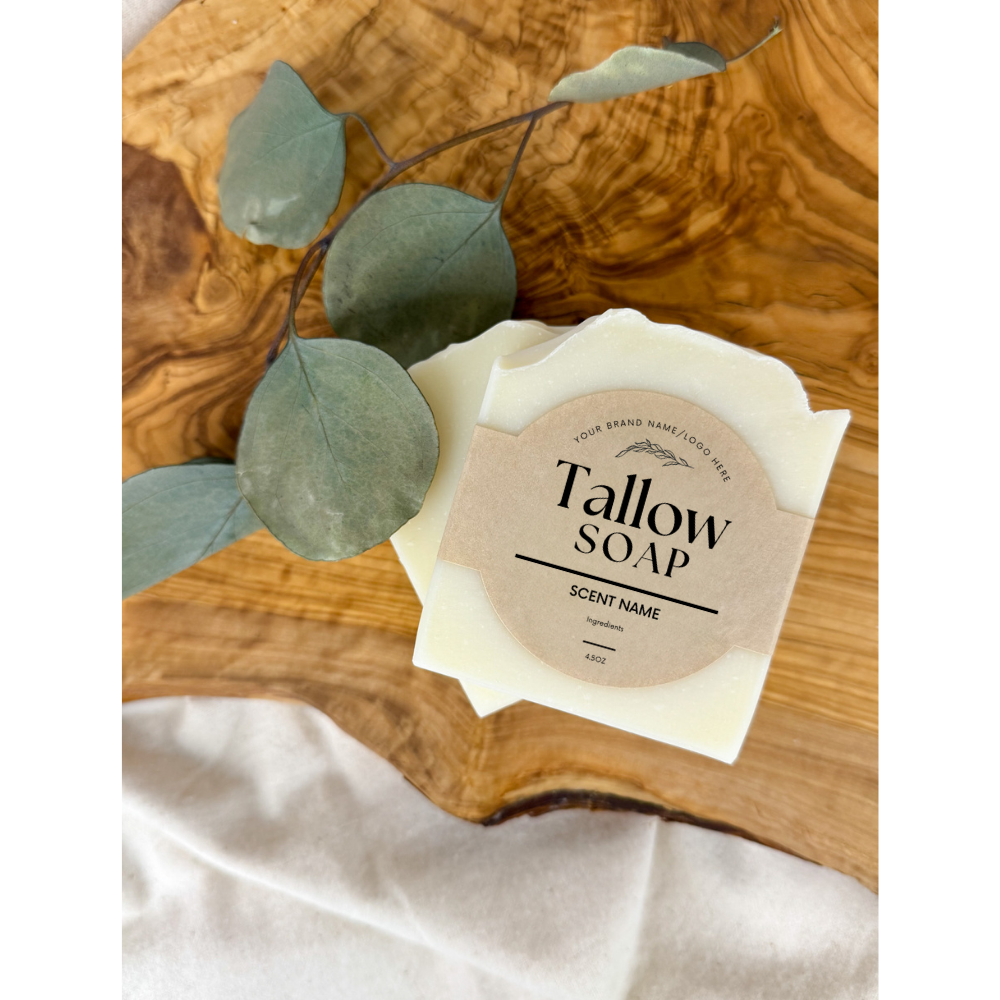 Petrichor+Flame - Venta al por mayor Pastilla de jabón - Jabón de Sebo de Marca Blanca2