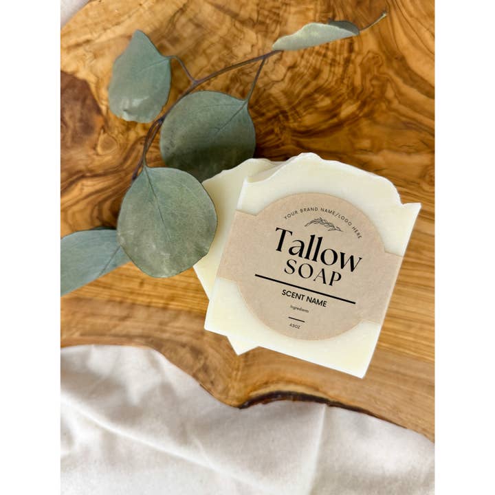 Petrichor+Flame - Venta al por mayor Pastilla de jabón - Jabón de Sebo de Marca Blanca2