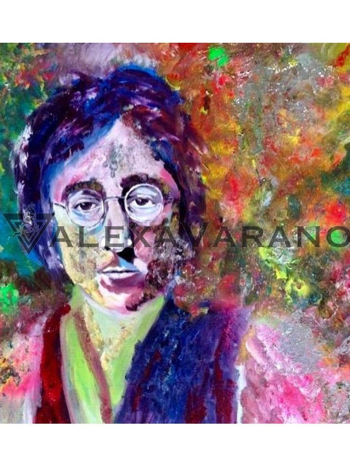 John Lennon Print for wholesale by Third Wolf Designs