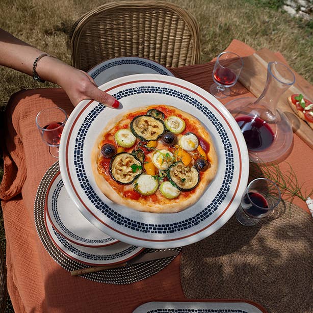 Novastyl - Wholesale Dinner Plate - Amatxi pizza plate
32cm in white earthenware1