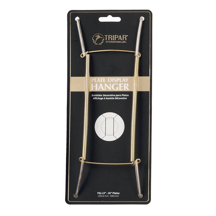 Tripar International - Wholesale Wall Hook - Brass Plate Wires