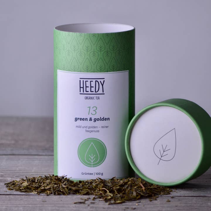 No 13 green & golden for engroshandel hos HEEDY Organic Tea