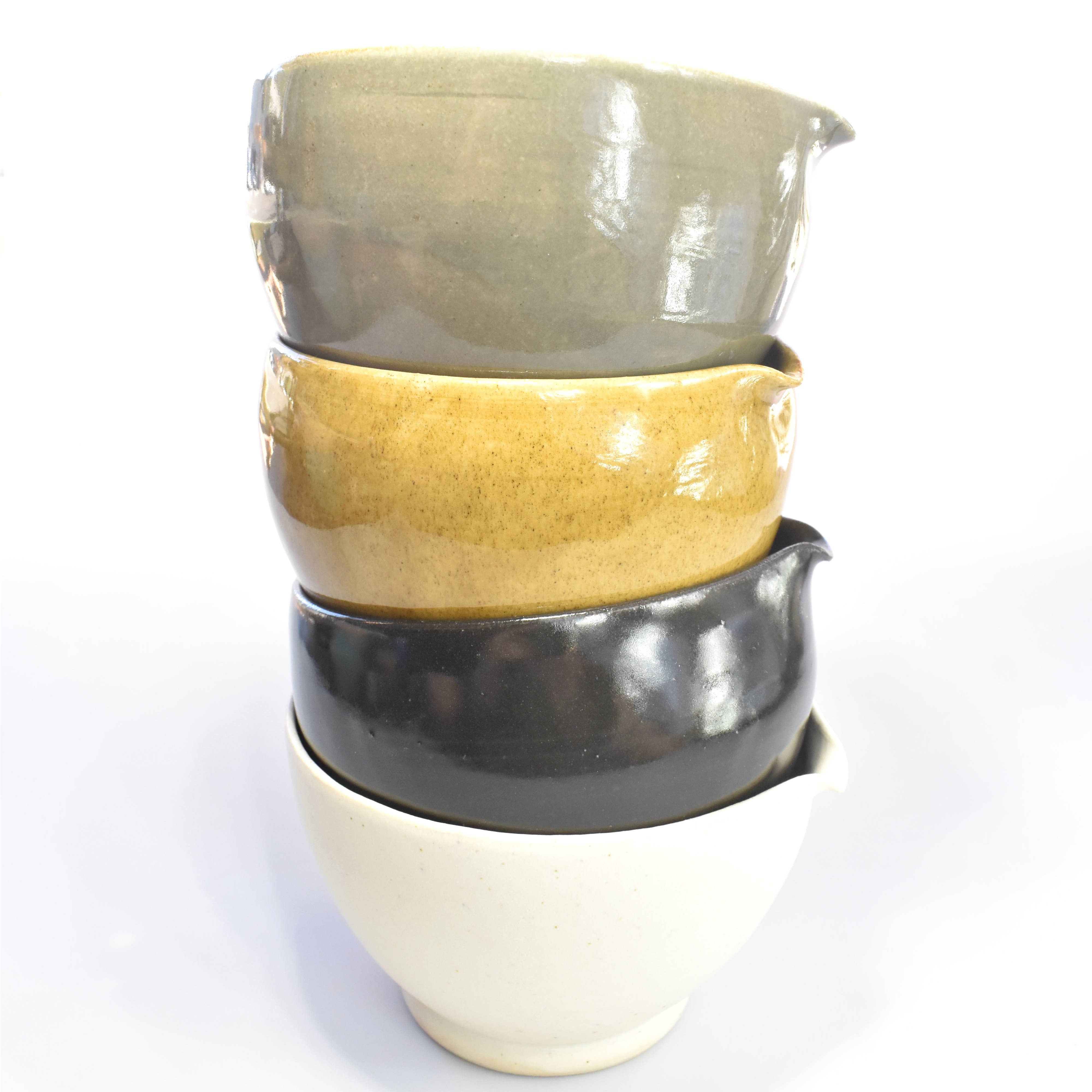 Ceramic Heights - Wholesale Bowl - Light Pink Matcha Bowl, also in Grey, Brown, Black, or White1