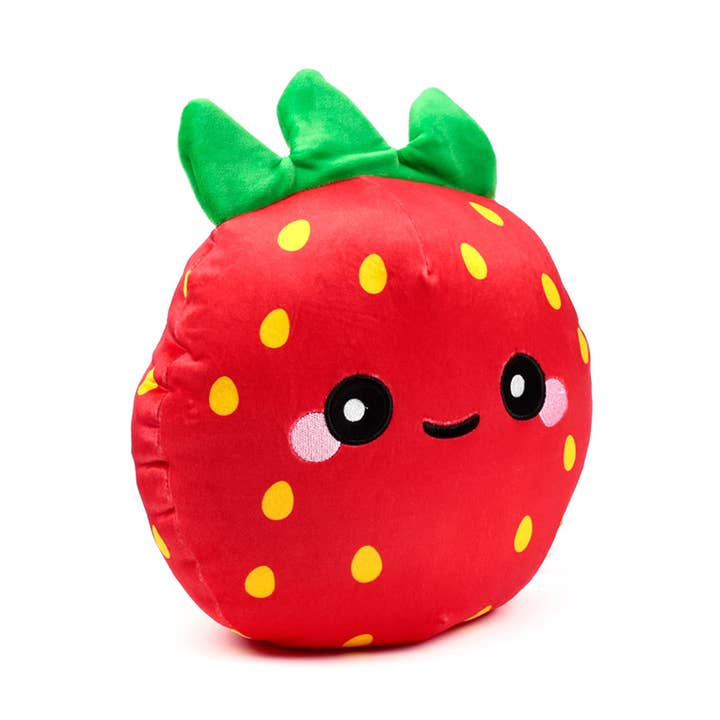 Squidglys Elidi de Aardbei Foodiemals Knuffel. voor wholesale door Puckator Ltd