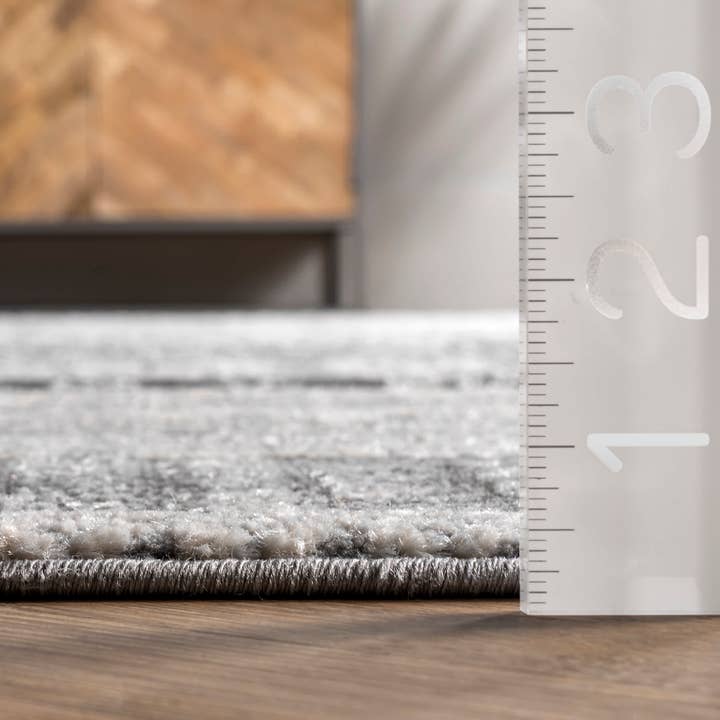 Ivoire Tapis aztèque géométrique Mabe en vente sur Faire1