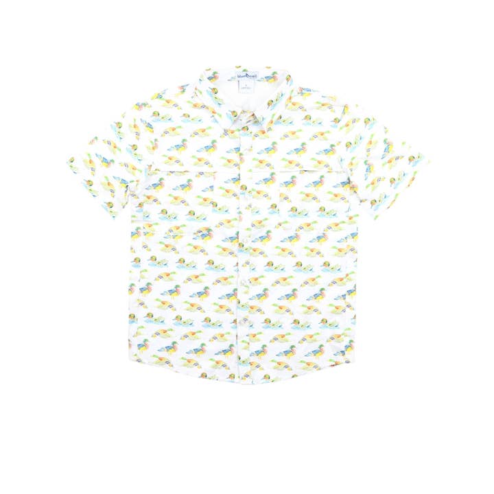 Ducks Short Sleeve Shirt for wholesale by BlueQuail Clothing Co.