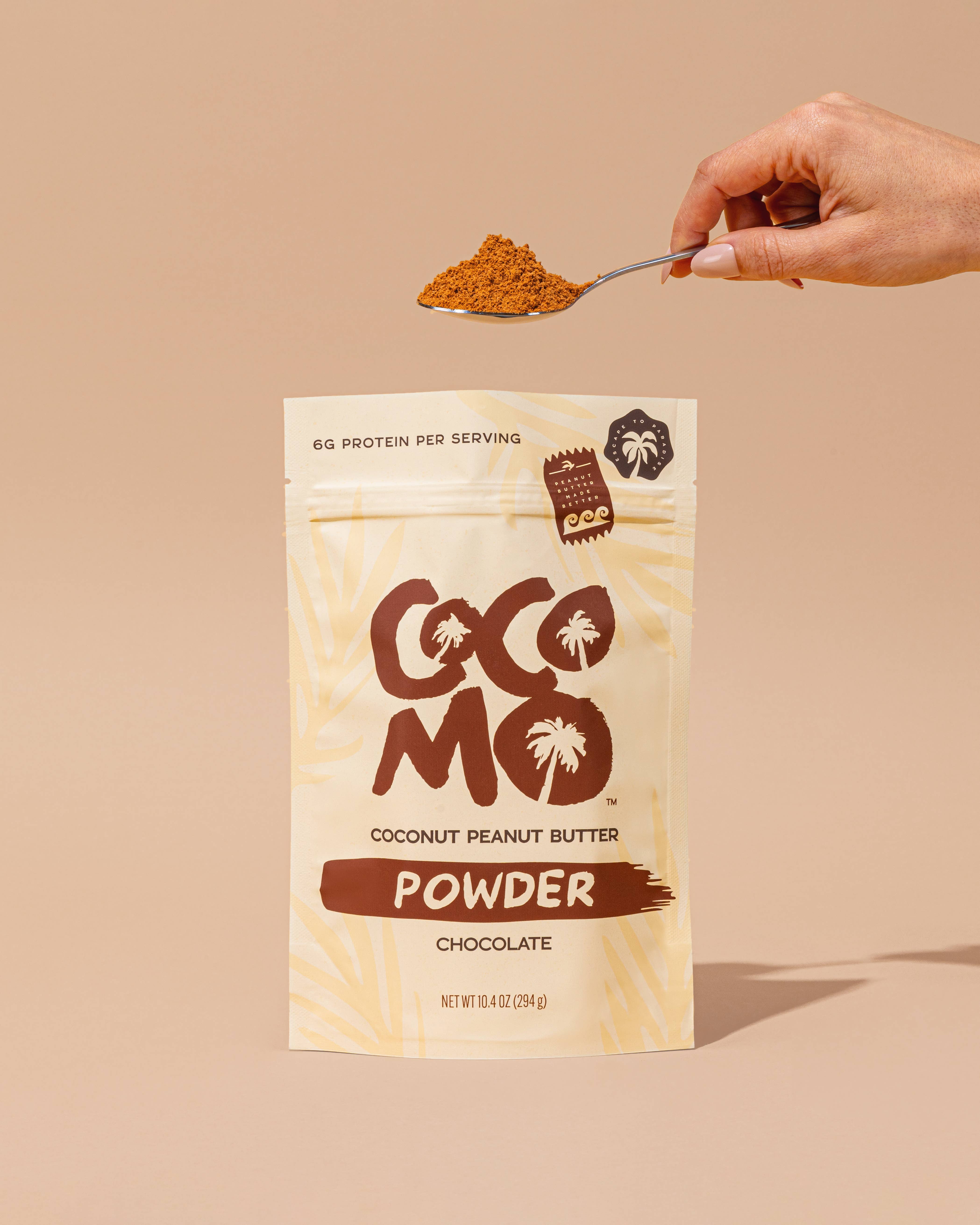 COCOMO - Wholesale Protein/Superfood Powder - Coconut Peanut Butter Powder (Original + Chocolate) 6