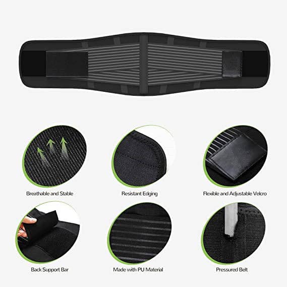 VIGOR - Wholesale Fitness Equipment - Waist trainer Slimming Workout Compression Double Belt Sweat18