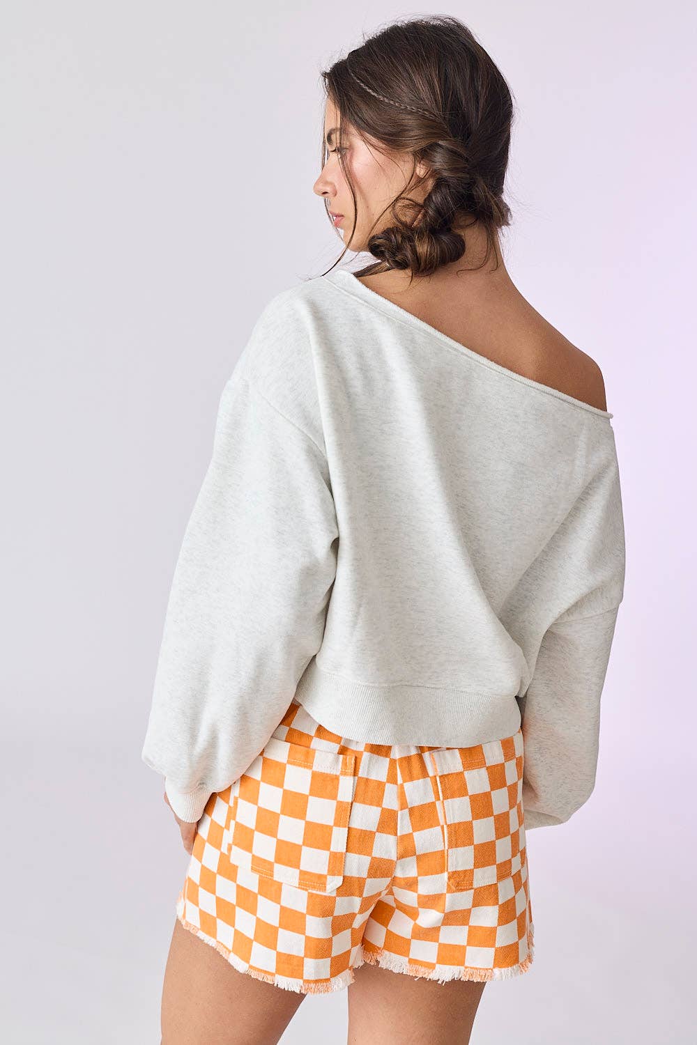 Papermoon - Wholesale Sweatshirt - Women's - PT17835 - Alina Off Shoulder Cropped Sweatshirt23