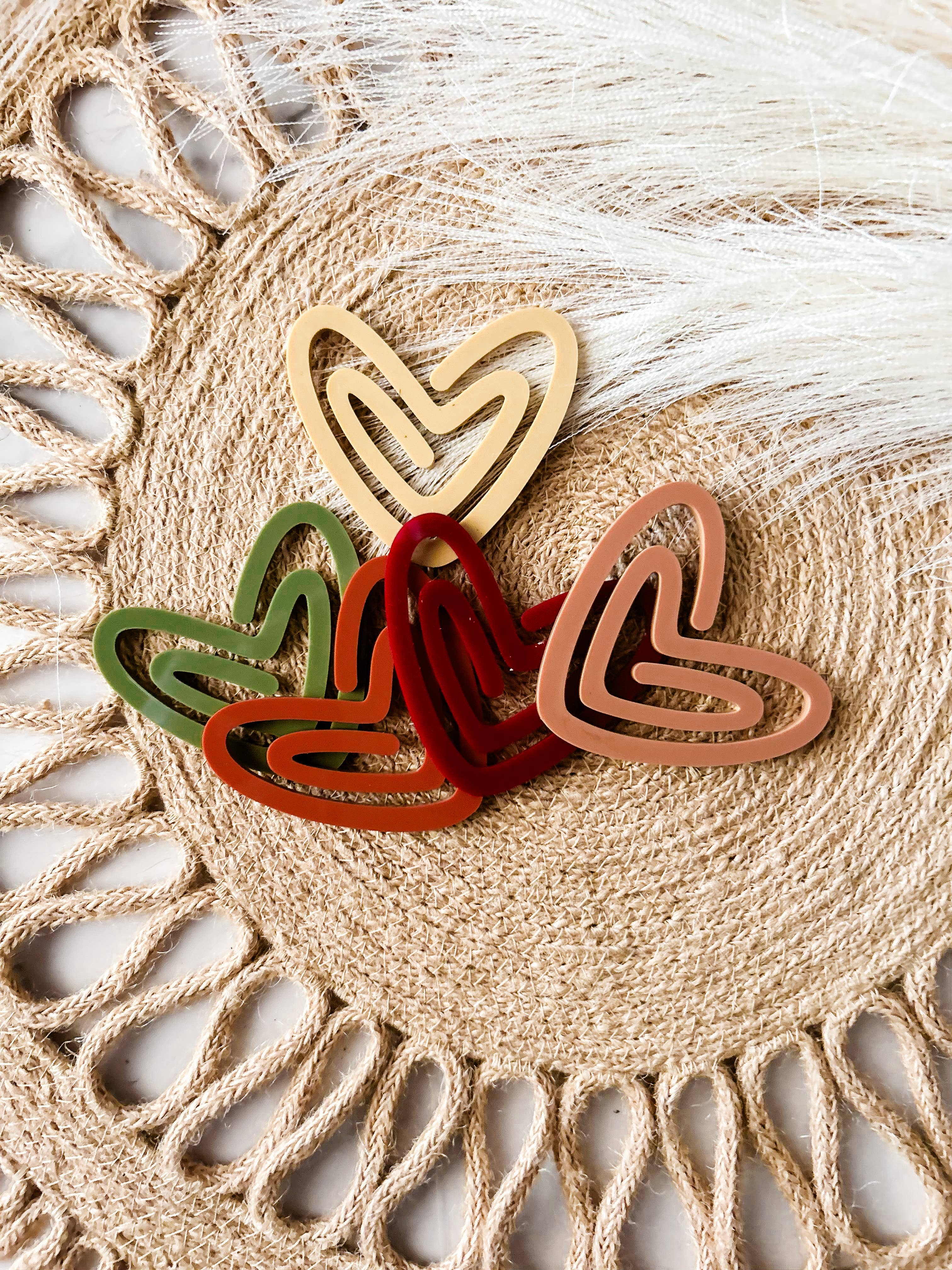 Elle and Is Gifts and keepsakes - Wholesale Bookmark - Acrylic bookmark | bookmarks | heart bookmark2