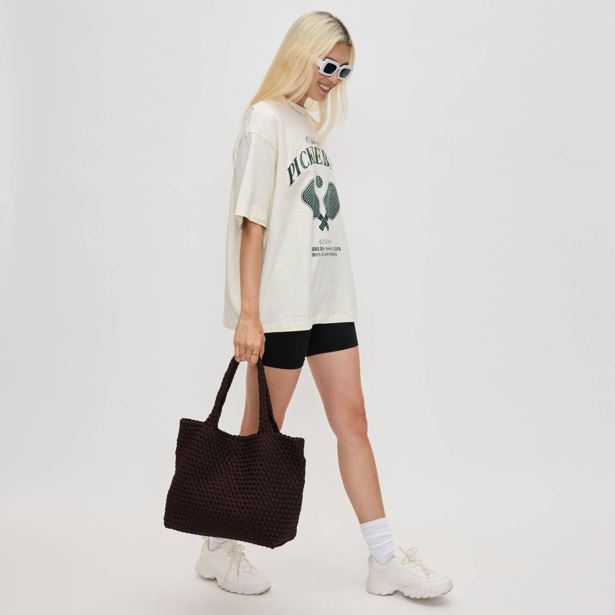 Sol and Selene - Vendita all'ingrosso Borsa tote - Donna - Borsa Media in Neoprene Intrecciato "Sky's The Limit"143