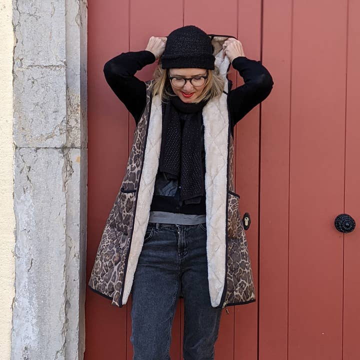 Super Bison - Wholesale Craft Sewing Kit - Happiness Puffer Jacket Pattern from size 32 to 5210