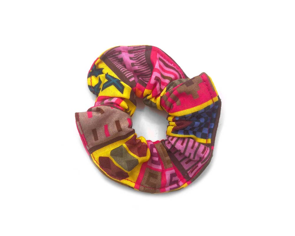 Pichincha - Wholesale Scrunchie - Women's - Southwest Pattern Soft Fabric Scrunchie Hair Tie2