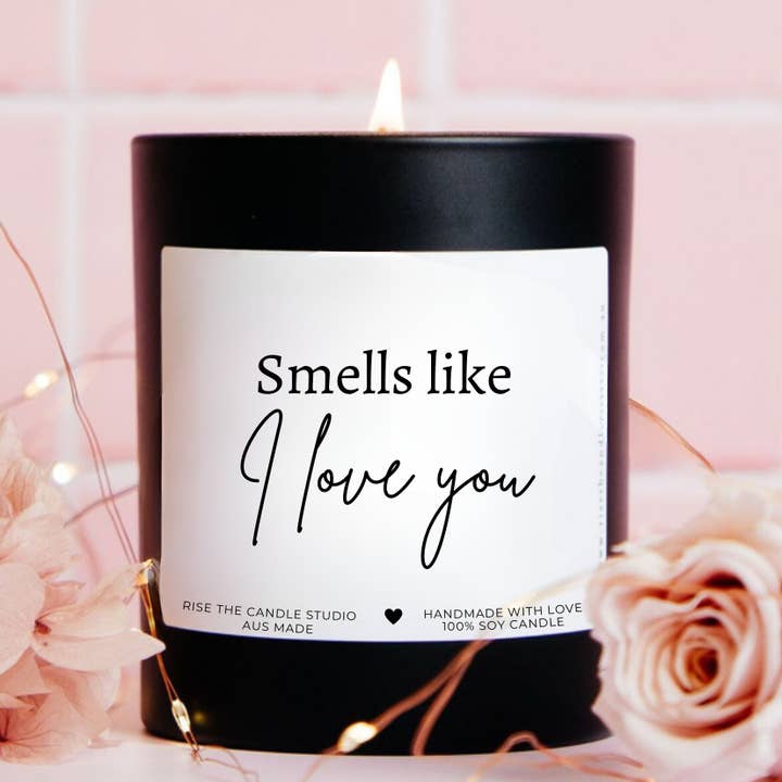 RISEthecandlestudio - Vendita all'ingrosso Candela in vasetto - Profuma come ti amo Candela di San Valentino