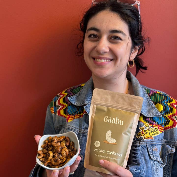 Baabu Foods - Vendita all'ingrosso Frutta secca - Anacardi al Za'atar 🌿 (Biologici - 170g)2