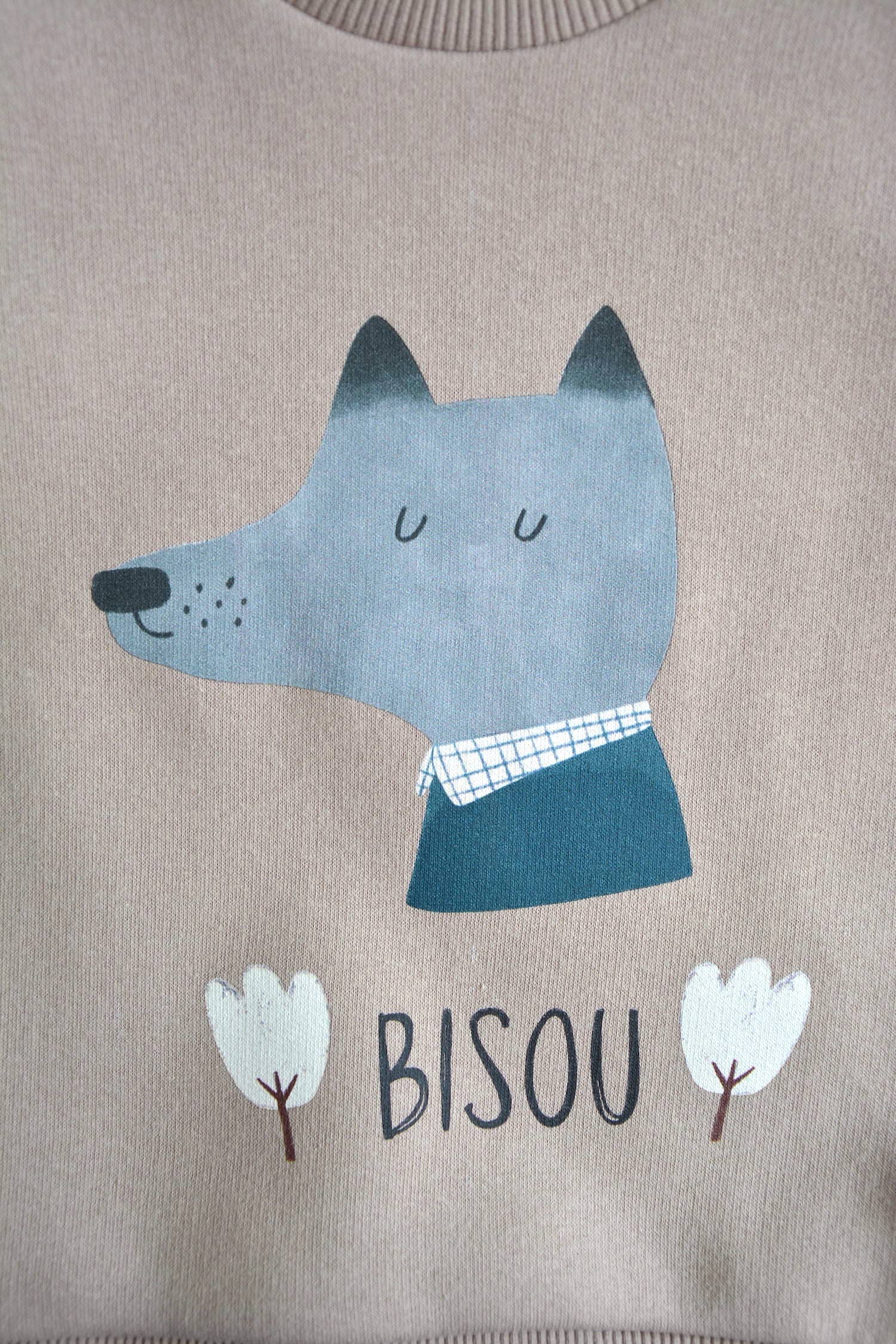 Eli & Nev (we cover U.S. import duties) - Wholesale Sweatshirt - Kids - Baby / Kid Sweatshirt Wolf Print OEKO-TEX7