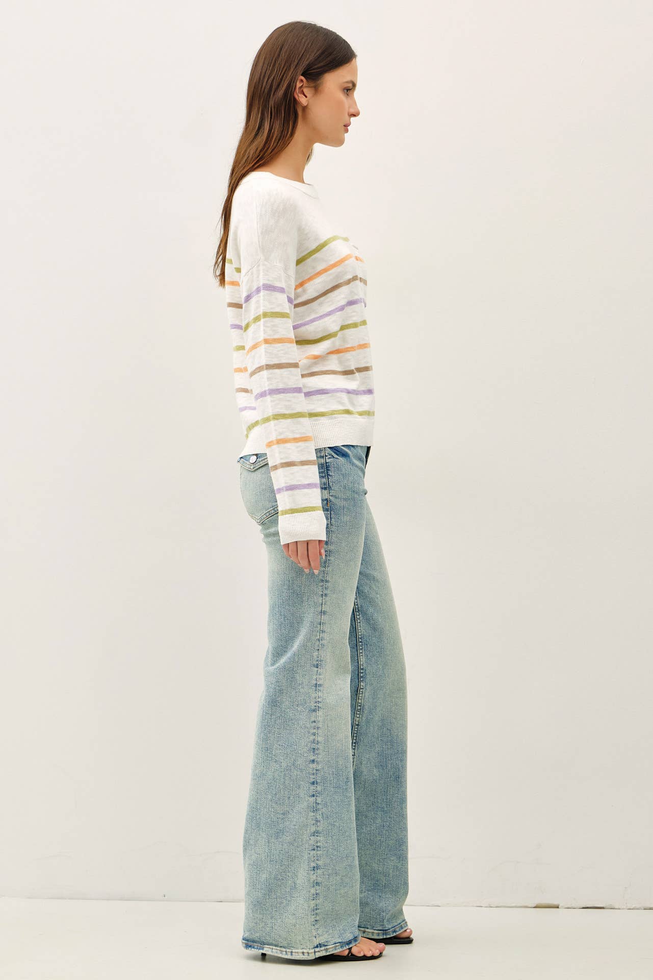 Be Cool - Vente Pull en maille – femme - HAUT PULL EN MAILLE MULTICOLORE2