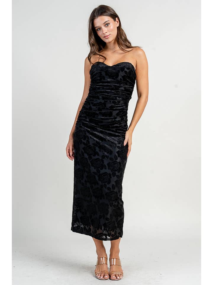 BEIVY & COLLABO – wholesale Dress – Women's – CD30627S / SWEETHEART S/L MIDI DRESS3