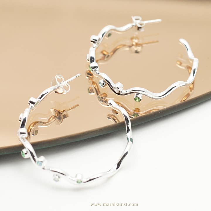 Fashion Jewelry Sterling 925 Silver Earrings for wholesale by Maral Kunst