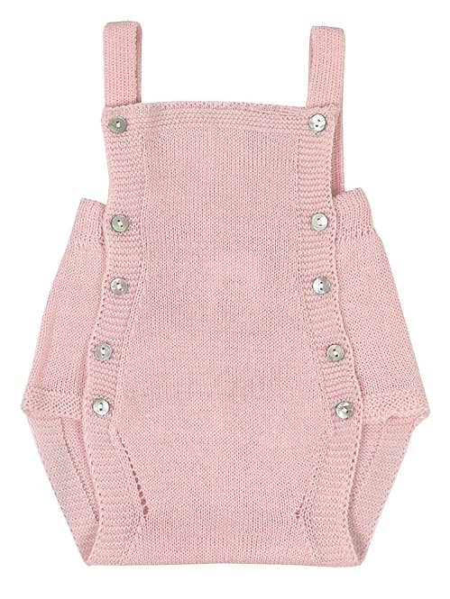 Strampler "Botones" - Altrosa für den Großhandel von HOLA MAMI