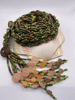 Shae's Resale - Vendita all'ingrosso Cintura - Donna - 25 cinture con perline in stile vintage con nappina9