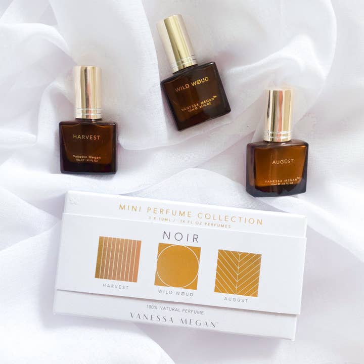 Vanessa Megan – wholesale Parfymer/Eau de Toilette – Mini Parfym Trio Kollektion | Svart