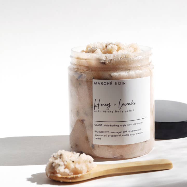 Marche Noir - Wholesale Body Scrub/Exfoliant - Honey Lavender Body Scrub2