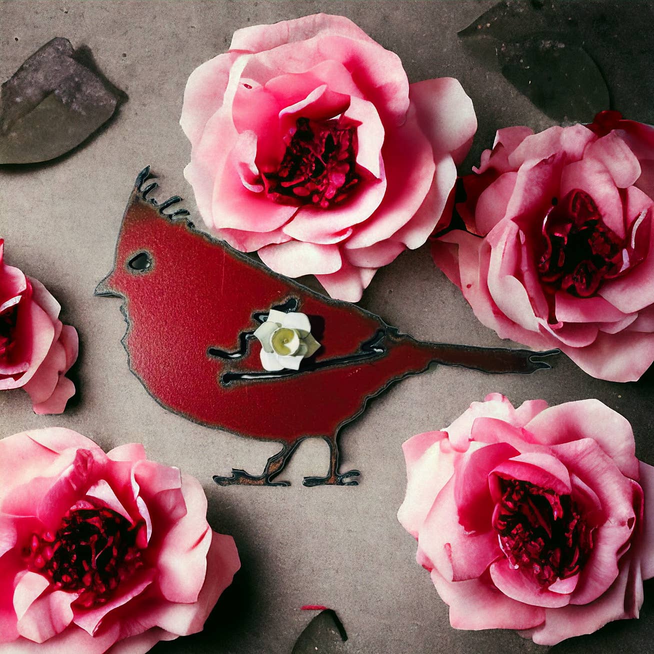 Whimsies - Wholesale Magnet - Cardinal magnet impulse sustainable KOA holiday Spring gifts7