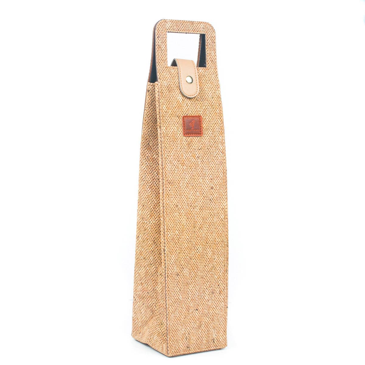 Meninas Bonitas Cork – wholesale Wine gift bag – Natural cork wine packaging and carrying gift bag L-8663