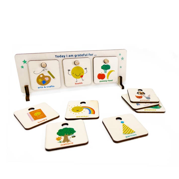 Cotton Twist (USA DUTIES PAID) - Wholesale Wood Toy - Kids - Gratitude Chart for Children