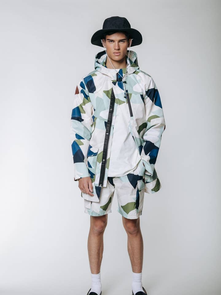 Chaqueta Aiden Camo Field | Army para venta al por mayor de Colourful Rebel