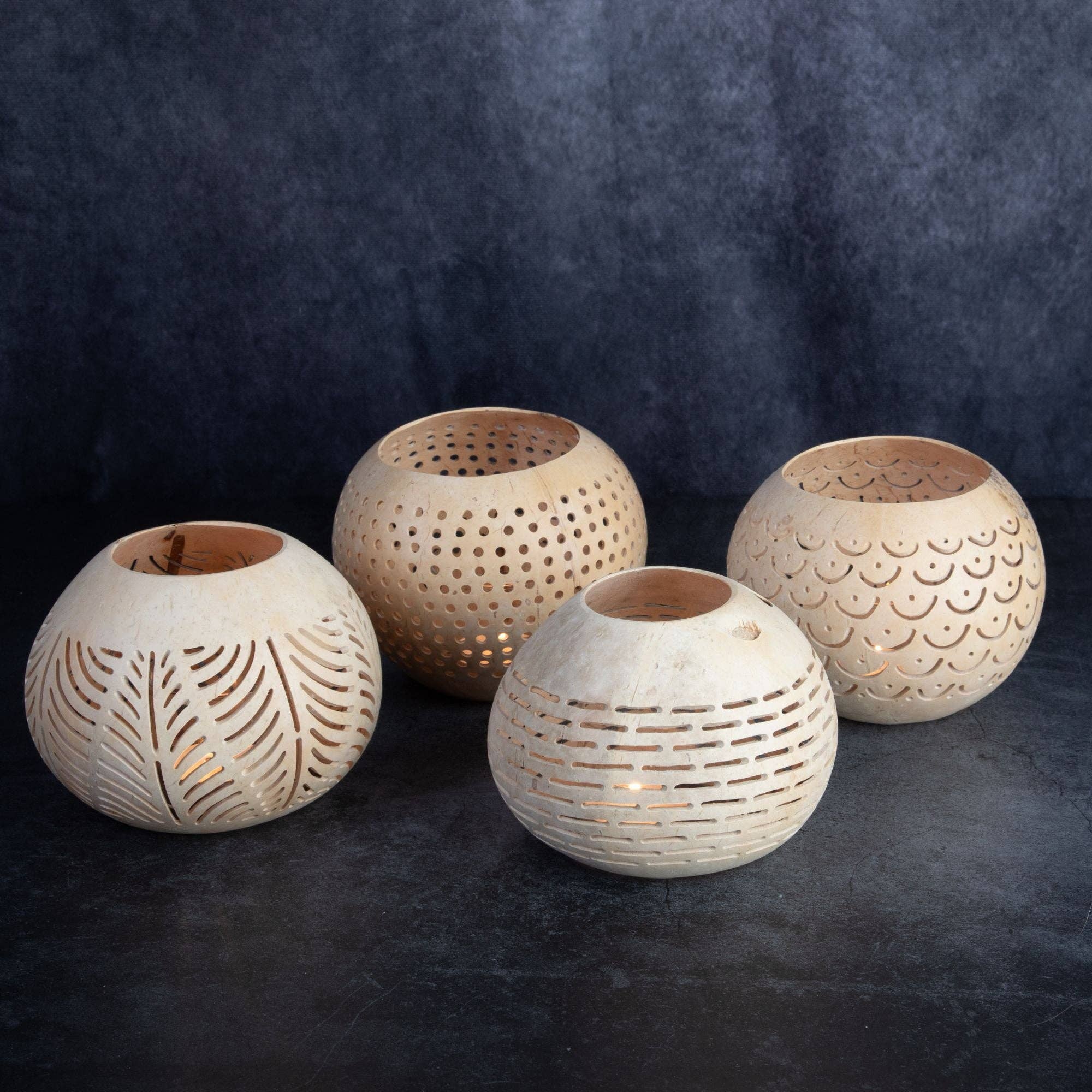 Jak Jak Home – wholesale Lantern – Ambient Pattern Candle Lantern2