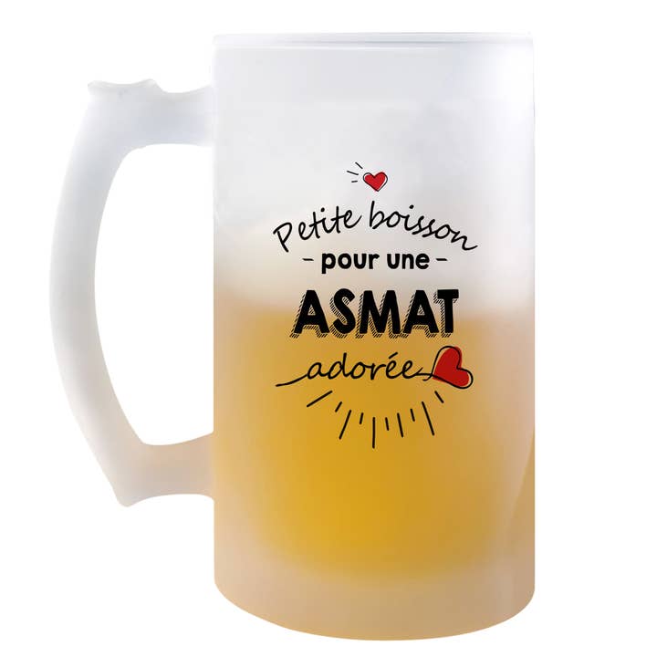 Planetee - Wholesale Beer Glass/Mug - Petite Boisson beer mug from an adored Asmat