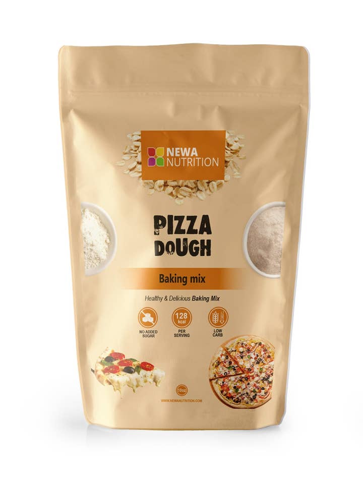 Pizza Dough Mix af Newa Nutrition uden sukker tilsat for engroshandel hos Newa Nutrition INC