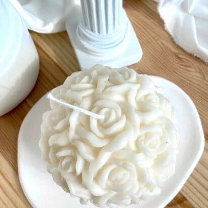 Crazy About Candles - Vendita all'ingrosso Candele regalo - Candela Profumata alla Rosa - Regalo di Lusso Artigianale Premium1