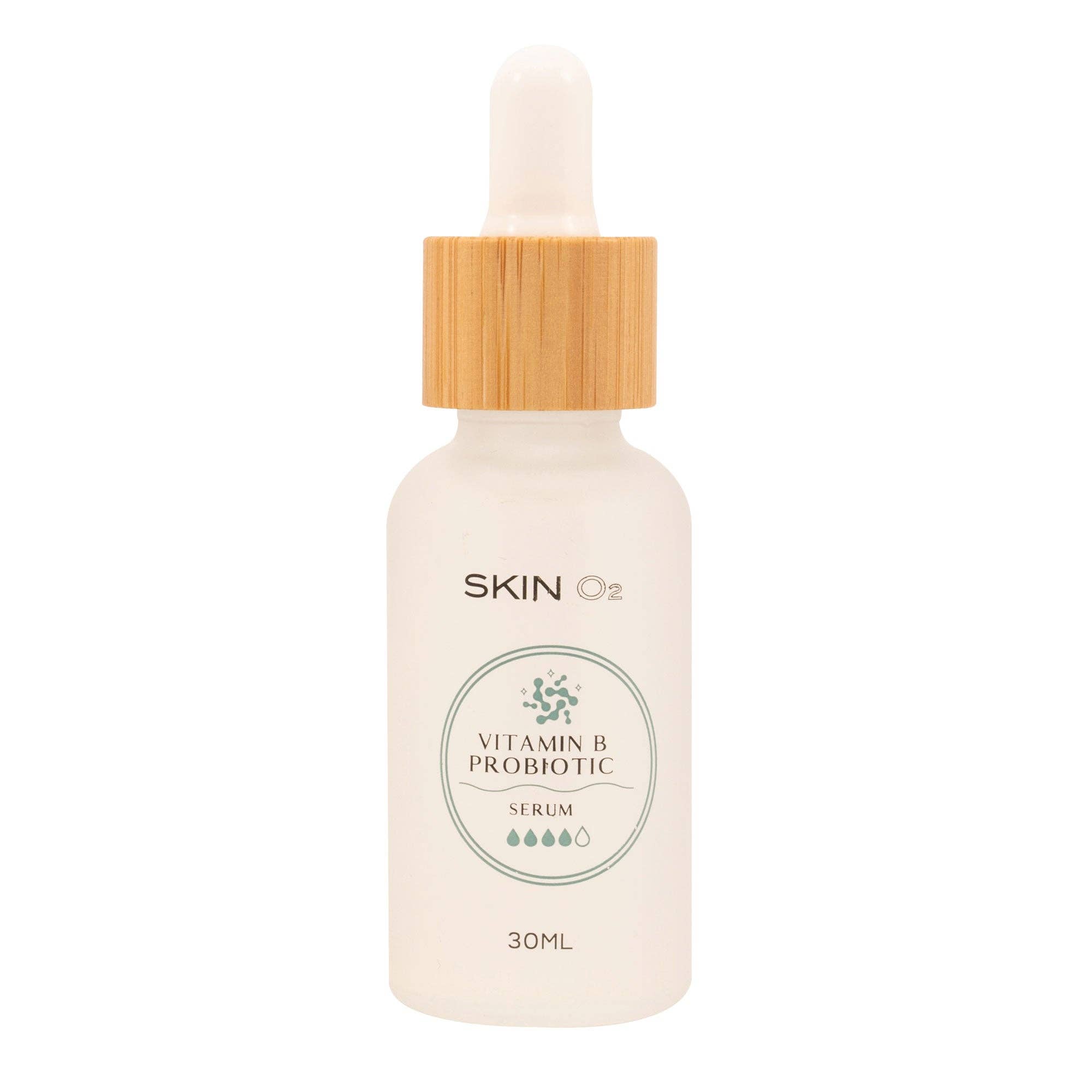 Skin O2 - Vente Concentré/sérum pour le visage - Sérum probiotique vitamine B7