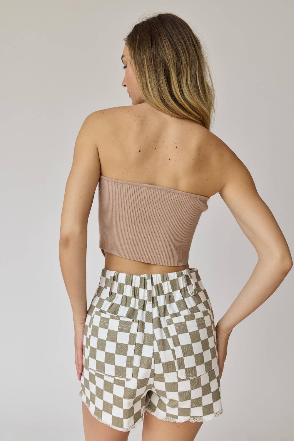 Papermoon - Wholesale Shorts - Women's - PP12128-1 - COLLEEN DENIM SHORTS25