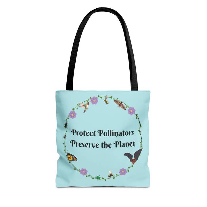 Blinque’s Butterfly Garden - Wholesale Tote bag – Unisex - Protect Pollinators Tote Bag1