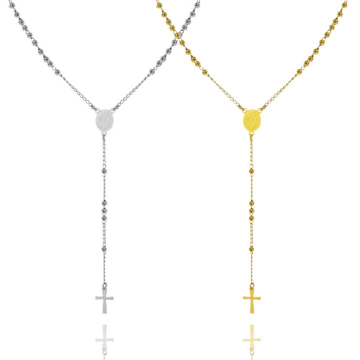 KIKICHIC - Wholesale Pendant/Charm Necklace - Rosary Cross Necklace3