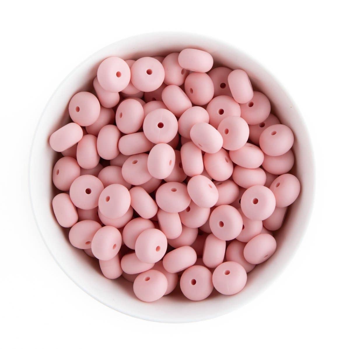 Cara & Co Silicone Craft Supply – wholesale Pärlor – 14 mm abacusformade silikonpärlor31