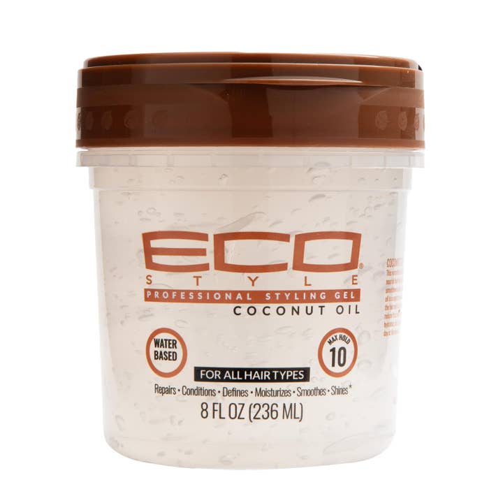 Eco Styling Gel Coconut Brown, 8 Oz. for wholesale by KT Supply