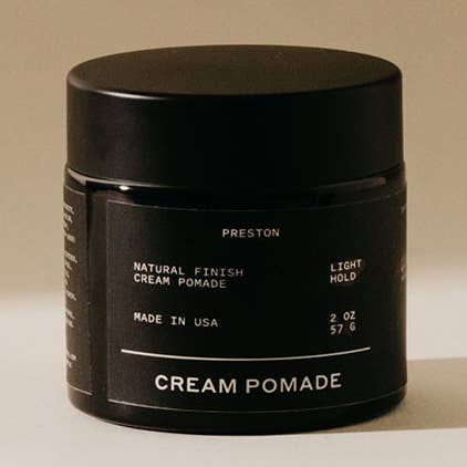 Preston Grooming - Wholesale Hair Pomade - Men's - Cream Pomade