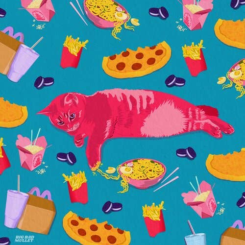 “I’m Hangry” Art Print for wholesale by Big Bad Mullet