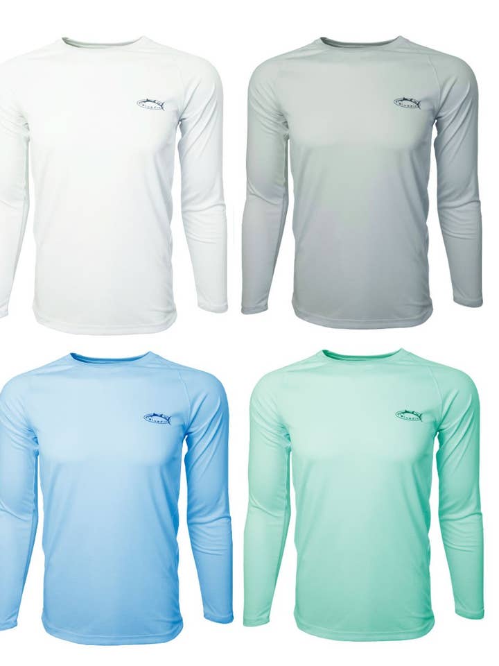 Bluefin USA Basics: la camiseta solar de manga larga segunda piel para venta al por mayor de Bluefin USA